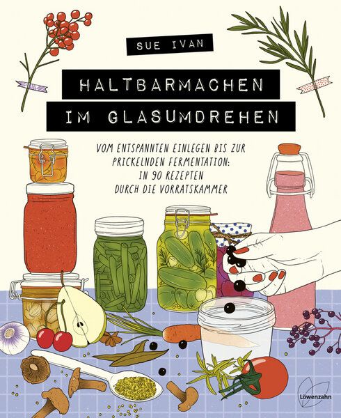 Ivan, Sue Haltbarmachen im Glasumdrehen von Ivan, Sue