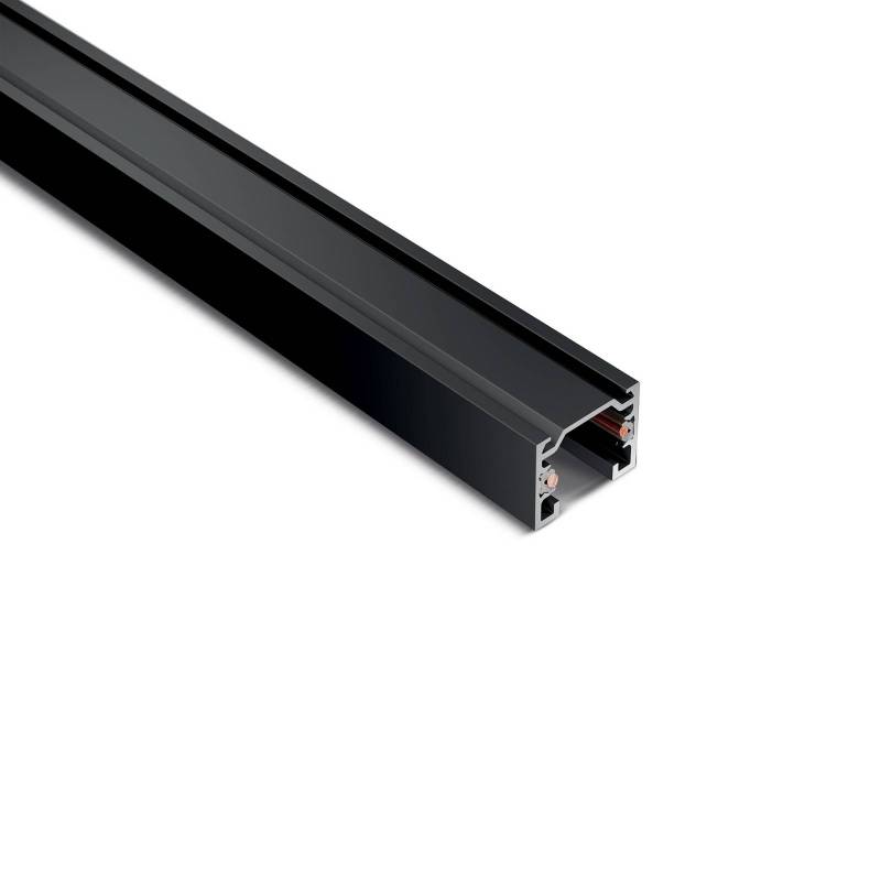 Ivela Stromschiene SQUARE 48 V, schwarz, Länge 100 cm Metall von Ivela