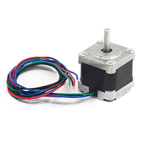 Iverntech Nema 14 Schrittmotor 35 mm Gehäuse 1,8 ° 1A 2-Phasen-4-adrig mit Integriertem 50-cm-Kabel für 3D-Drucker, CNC-Maschine und Robotik von Iverntech