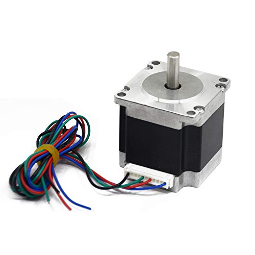 Iverntech Nema 23 Schrittmotor 57x56mm Gehäuse 1.8 Schrittwinkel 2.0A 2-phasig 4-adrig mit 1M Kabel für 3D-Drucker, CNC-Maschine und Robotik Iverntech Nema 23 Schrittmotor 57x56mm Gehäuse 1.8 Schrittwinkel 2.0A 2-phasig 4-adrig mit 1M Kabel für 3D-Drucker, CNC-Maschine und Robotik von Iverntech