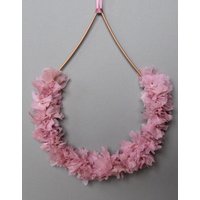 Loop in Tropfenform Trockenblumenkranz Türkranz Wandschmuck Boho Style von IvonneBohoflowershop