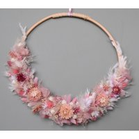 Trockenblumenkranz Türkranz Wandschmuck Boho Style Trockenblumenkranz Türkranz Wandschmuck Boho Style von IvonneBohoflowershop