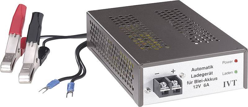 Ivt Automatik Blei Akku Ladegerät 12 V 6 A Blei Gel Blei Säure Blei Vlies B-Ware von Ivt