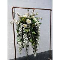 Künstliche Blumenampel, Blumenkorb, Blumenampel Im Freien, Künstlicher Blumenkorb Künstliche Blumenampel, Blumenkorb, Blumenampel Im Freien, Künstlicher Blumenkorb von IvyCruzFlowerDesign