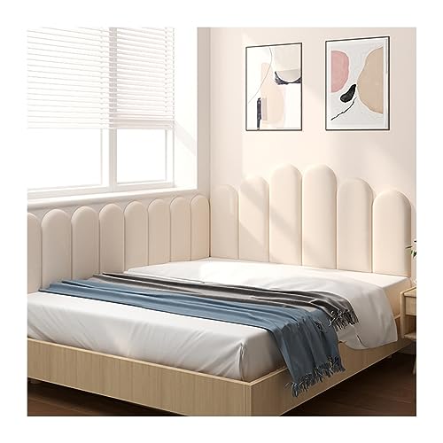 IvyLoutish 3D Kollisionsschutz-Wandpolsterung, abziehen und aufkleben, gepolsterte Kopfteile, schalldichte, dekorative Wandpaneele für Schlafsaal, Schlafzimmer, 3 cm dick, 200,2 x 39,9 cm, Blau IvyLoutish 3D Kollisionsschutz-Wandpolsterung, abziehen und aufkleben, gepolsterte Kopfteile, schalldichte, dekorative Wandpaneele für Schlafsaal, Schlafzimmer, 3 cm dick, 200,2 x 39,9 cm, Blau von IvyLoutish
