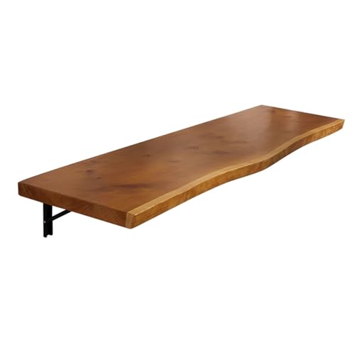 IvyLoutish Klapptisch zur Wandmontage, aus Massivholz, funktionaler Hängeschrank für Zuhause, Büro, Waschküche, platzsparend (100 x 45 cm) von IvyLoutish