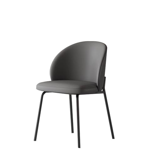Moderner Esszimmerstuhl im italienischen Stil, hochwertige Baumwolle und Leinen, gepolsterte Sitzlehne, stabile Beine aus Karbonstahl, Beine für Esszimmer, Schlafzimmer, Konferenzraum, Wohnzimmer Moderner Esszimmerstuhl im italienischen Stil, hochwertige Baumwolle und Leinen, gepolsterte Sitzlehne, stabile Beine aus Karbonstahl, Beine für Esszimmer, Schlafzimmer, Konferenzraum, Wohnzimmer von IvyLoutish