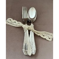 Vintage Silberbesteck Aus Schweden Mema Prima Ns Alp. 10Er Set Versilbertes Besteck Gabeln Und Löffeln Vintage Silberbesteck Aus Schweden Mema Prima Ns Alp. 10Er Set Versilbertes Besteck Gabeln Und Löffeln von IwaSchenke