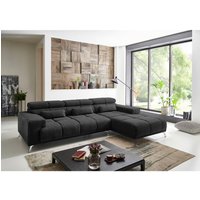 Funktionsecke Speed schwarz Flachgewebe B/H/T: ca. 285x99x201 cm von XXXL