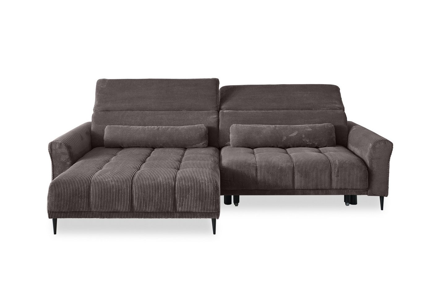 Iwaniccy Wohnlandschaft elektr. Sitzverstellung, Kissen, Cord graubraun - 277x108x179cm BxHxT Iwaniccy Wohnlandschaft elektr. Sitzverstellung, Kissen, Cord graubraun - 277x108x179cm BxHxT von Iwaniccy
