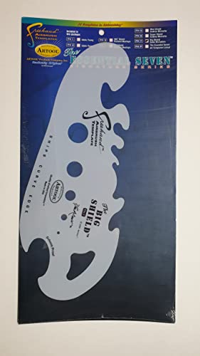 ARTOOL FH 7 SP The Big Shield Freehand Airbrush Template by Gabe McCubbin von Iwata