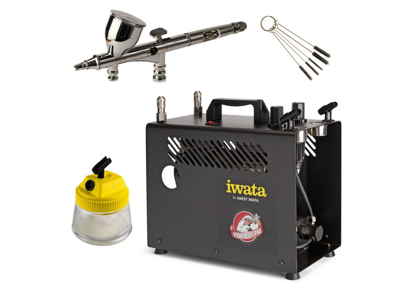 Iwata Airbrush-Kompressor IS-975 + Iwata Custom Micron CM-C2 Plus Airbrushpistole - Profi Set 26 Iwata Airbrush-Kompressor IS-975 + Iwata Custom Micron CM-C2 Plus Airbrushpistole - Profi Set 26 von Iwata