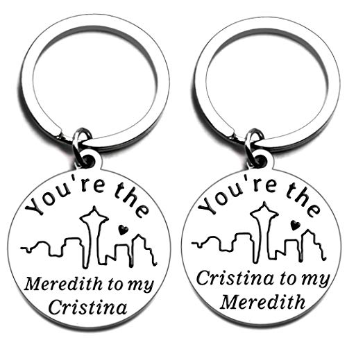 Grey's Anatomy Gifts Merchandise You're The Meredith to My Cristina Couples Keychain Set Meredith to My Cristina Inspired Keychain Set Best Friends Keychains for 2 Thelma and Louise You Rre My Person Grey's Anatomy Gifts Merchandise You're The Meredith to My Cristina Couples Keychain Set Meredith to My Cristina Inspired Keychain Set Best Friends Keychains for 2 Thelma and Louise You Rre My Person von Iweca