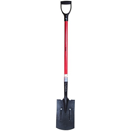 Iwetec Spaten mit Fiberglasstiel - aus gehärtetem Kohlenstoffstahl - Gesamtlänge 125 cm Iwetec Spaten mit Fiberglasstiel - aus gehärtetem Kohlenstoffstahl - Gesamtlänge 125 cm von Iwetec