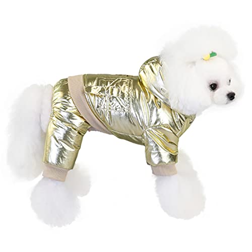 Hundemantel Winddichte Jacke Kaltwettermantel 4 Beine Warmer Hundeoverall Winter Dicke Kleidung Platz Baumwolle Hundemantel für Kleine Hundekatze Hundemantel Winddichte Jacke Kaltwettermantel 4 Beine Warmer Hundeoverall Winter Dicke Kleidung Platz Baumwolle Hundemantel für Kleine Hundekatze von Izefia