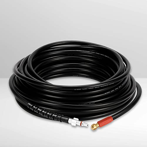 Izrielar Rohrreinigungsschlauch Set 10m, 180 bar 60°C - Rohrreinigungsset geeignet inkl. Düsen und Adapte,Premium Rohrreinigungsschlauch für Hochdruckreiniger Izrielar Rohrreinigungsschlauch Set 10m, 180 bar 60°C - Rohrreinigungsset geeignet inkl. Düsen und Adapte,Premium Rohrreinigungsschlauch für Hochdruckreiniger von Izrielar
