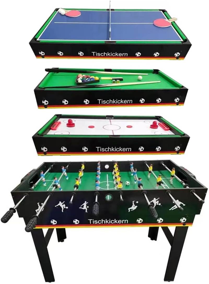 Izzy Multifunktionstisch Spieltisch 4 In 1 Tischfußball Billard Siehe Text/Foto C-Ware von Izzy