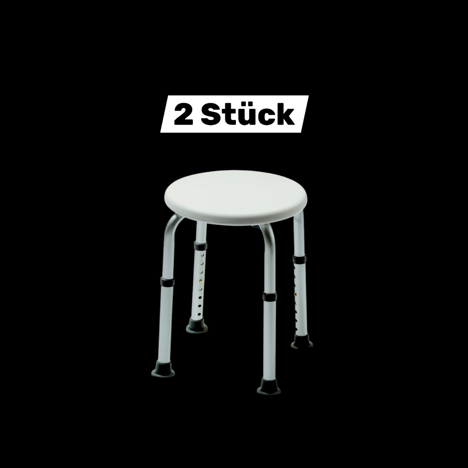 Izzy Runder Badehocker Duschsitz Hocker Badstuhl Duschhilfe Senioren 2 Stück B-Ware Izzy Runder Badehocker Duschsitz Hocker Badstuhl Duschhilfe Senioren 2 Stück B-Ware von Izzy