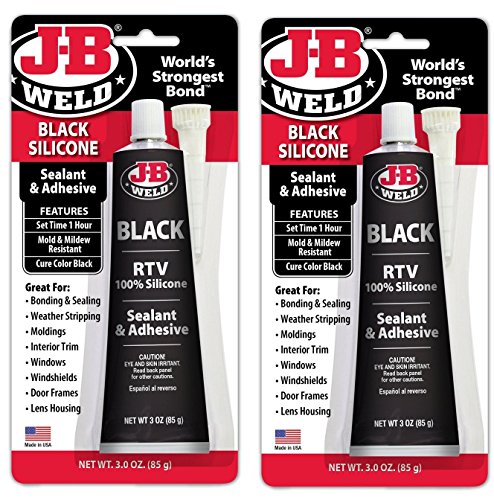 J-B Weld 31319 RTV Silikon-Dichtstoff und Klebstoff – 85 g TFbxby, 2 Stück von J-B Weld