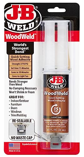 J-B Weld 50151 Light Tan WoodWeld Epoxy Syringe - .85 fl. oz. by J-B Weld von J-B Weld