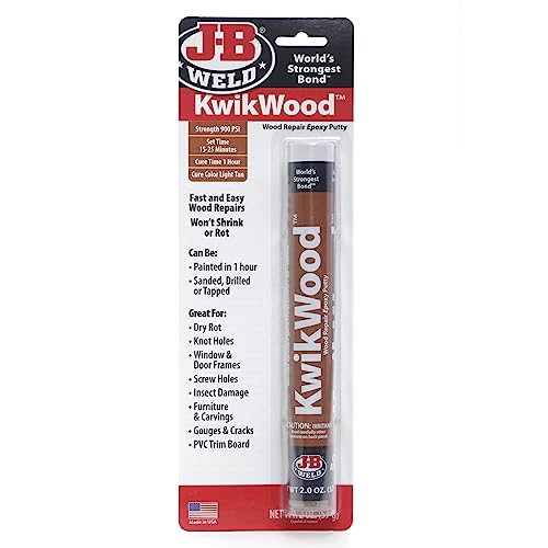 J-B Weld 8258 KwikWood Wood Repair Epoxy Putty Stick - 2 oz by J-B Weld J-B Weld 8258 KwikWood Wood Repair Epoxy Putty Stick - 2 oz by J-B Weld von J-B Weld