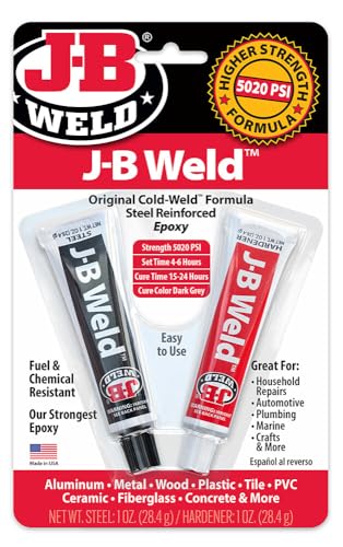 J-B Weld 8265S Kaltschweiß Stahlverstärktes Epoxid mit Härter, 57 g von J-B Weld