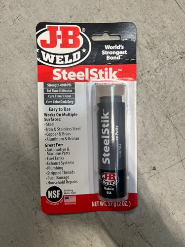 J-B Weld 8267-S SteelStik Steel Reinforced Epoxy Putty Stick - 2 oz by J-B Weld von J-B Weld