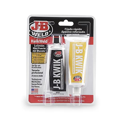 J-B Weld 8271SPA - Löten - Unmittelbar - Kalt - Verstärkter Stahl - Schnelle Formel - Epoxidharz - Kalte Formel - Reparaturen - Mehrere Oberflächen - 141,8 g J-B Weld 8271SPA - Löten - Unmittelbar - Kalt - Verstärkter Stahl - Schnelle Formel - Epoxidharz - Kalte Formel - Reparaturen - Mehrere Oberflächen - 141,8 g von J-B Weld