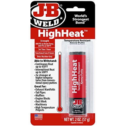 J-B Weld 8297 HighHeat 500 Degree Epoxy Putty - 2 oz by J-B Weld von J-B Weld