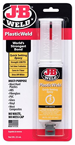 PlasticWeld Quick Setting Epoxy Syringe, 25-ml -50132 von J-B Weld