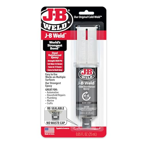 J-B Weld Wiederverschließbare Spritze, 25 ml, 50165 von J-B Weld