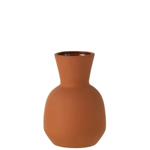 J-Line by Jolipa Vase Design High Tercota ORA, Orange, L von J-Line by Jolipa