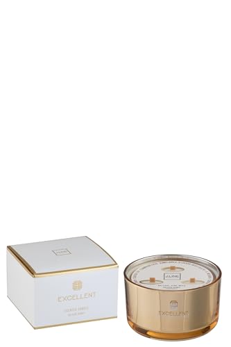 DUFTKERZE EXCELLENT GOLDEN HONEY GOLD LARGE-40 STUNDEN von J-Line
