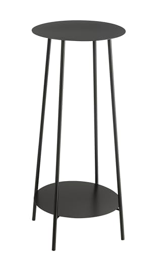 J-Line Blumenständer Zwei Metall Schwarz von J-Line