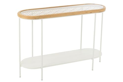 J-Line KONSOLENTISCH MATI TANNENHOLZ/Eisen Natur/WEIß von J-Line