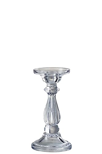 J-Line Kerzenhalter - Glas - transparent - klein von J-Line
