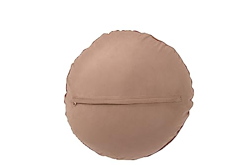 J-Line Rundes Kissen, Leder, Kamel J-Line Rundes Kissen, Leder, Kamel von J-Line