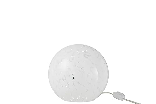 J-Line LAMPE DANY FLECKEN RUND GLAS WEIß SMALL J-Line LAMPE DANY FLECKEN RUND GLAS WEIß SMALL von J-Line