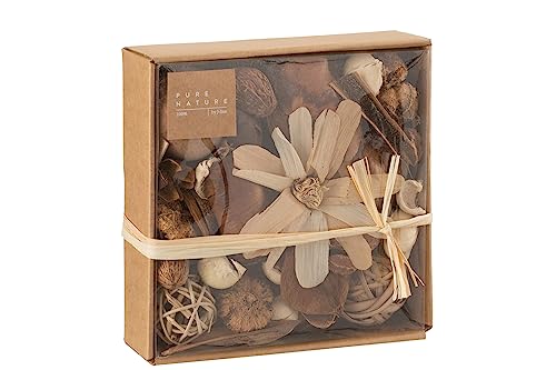J-Line Potpourri Blumen/NÜSSE BRAUN von J-Line