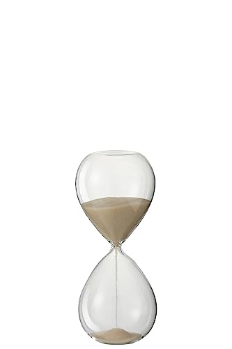 J-Line Sanduhr Deko - Glas/Sand - Beige - Klein J-Line Sanduhr Deko - Glas/Sand - Beige - Klein von J-Line