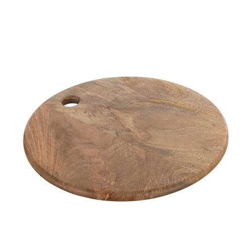 J-Line Schneidebrett Rund - Mangoholz - Natur von J-Line