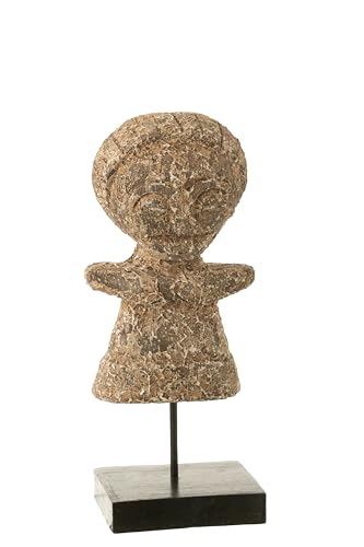 J-Line Statue Ying ALBASIAHOLZ NATURELL SMALL von J-Line