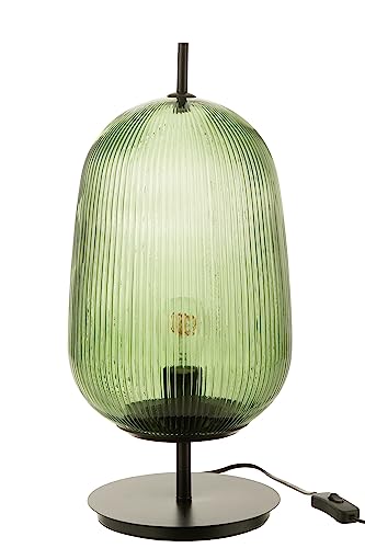 J-Line TISCHLAMPE OASIS GLAS GRÜN LARGE von J-Line
