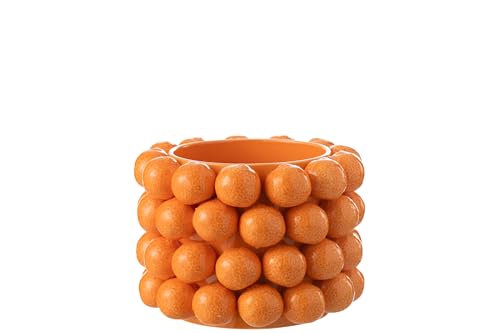 J-Line ÜBERTOPF ORANGEN Keramik ORANGE Large von J-Line