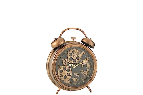 J-Linie Uhr - Metall - Bronze - Ø 33 cm von J-Line