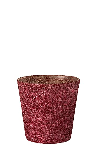 Photophore Glitzer, Glas, Fuchsia, groß Photophore Glitzer, Glas, Fuchsia, groß von J-Line
