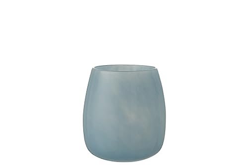 VAAS Rond Glas Blauw MEDIUM von J-Line