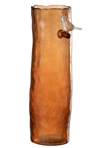 VASE LANG Vogel Glas ORANGE Large VASE LANG Vogel Glas ORANGE Large von J-Line