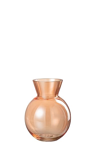 VASE Lucy Glas ORANGE SMALL von J-Line