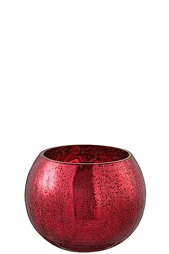 WINDLICHT Kugel RISSIG Glas GLÄNZEND ROT MEDIUM WINDLICHT Kugel RISSIG Glas GLÄNZEND ROT MEDIUM von J-Line